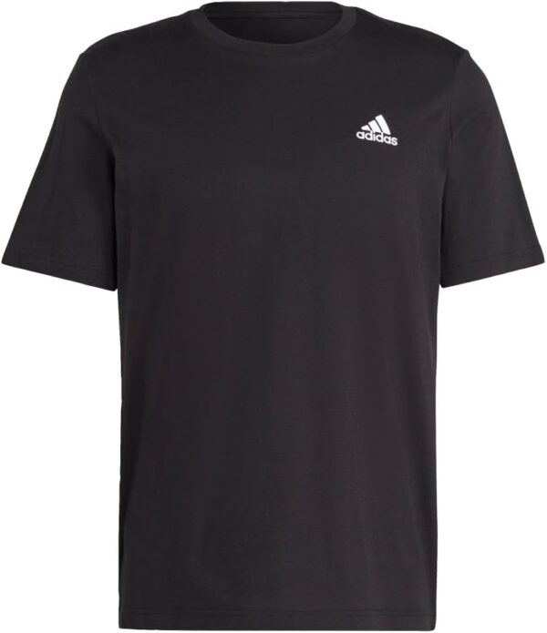 adidas Men's Essentials Single Jersey Embroidered Small Logo T-Shirt