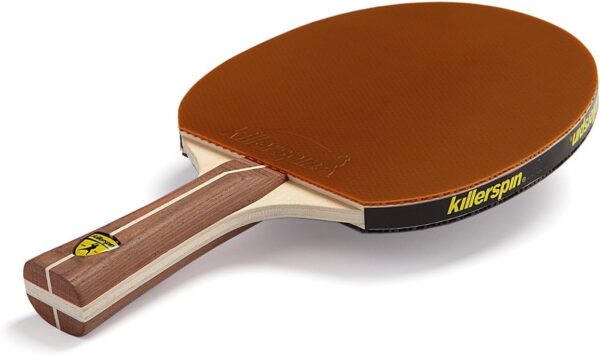 Killerspin JET200 Ping Pong Paddle, Table Tennis Racket, Table Tennis Equipment for Beginners, Table Tennis Paddle with Wood Blade, Jet Basic Rubber Grips