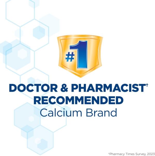 Citracal Slow Release 1200, 1200 mg Calcium Citrate and Calcium Carbonate with 25 mcg (1000 IU) Vitamin D3, Bone Health Support, Calcium Supplement for Ages 12+, Take Once Daily Caplet, 80 Count - Image 2