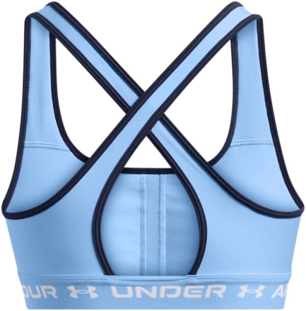 Under Armour Women's Crossback Mid Impact Sports Bra - Image 4