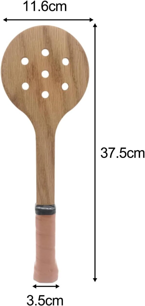 Tennis Pointer Spoon, Tennis Pointer Racket, Accuracy Exercise Wooden Spoon Beginner Starter, Trainer Tennis Sweet Pointer Spoon for Starter - Image 6