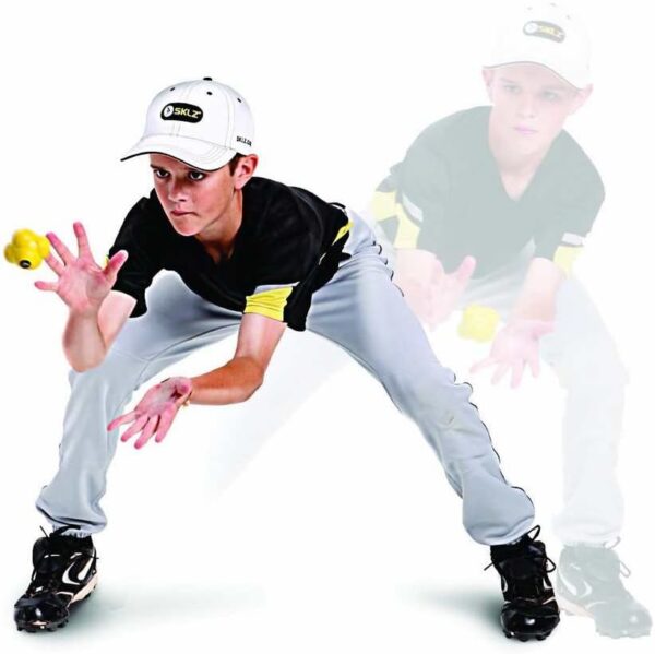 SKLZ Reaction Ball -Baseball and Softball Reflex and Agility Trainer - Image 2