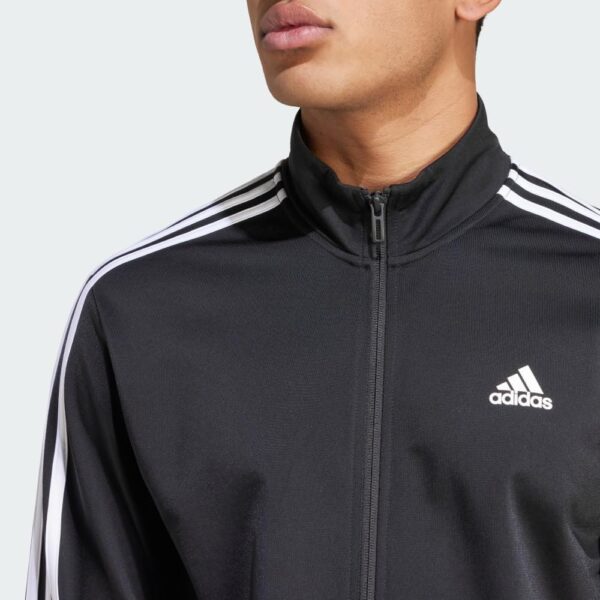 adidas Men's Essentials Warm-Up 3-Stripes Track Top - Image 6