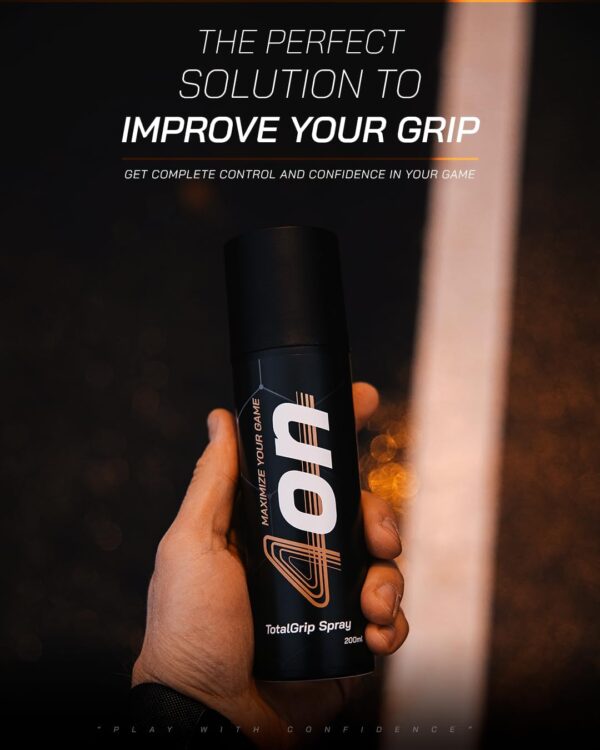 4on Total Grip Spray – Non-Slip Spray to Improve Your Grip. Effective for Padel, Pickleball, Tennis, Baseball, Basketball - Provides Maximum Grip and Friction for Sweaty Hands - 6.77 Oz (200 ml) - Image 8