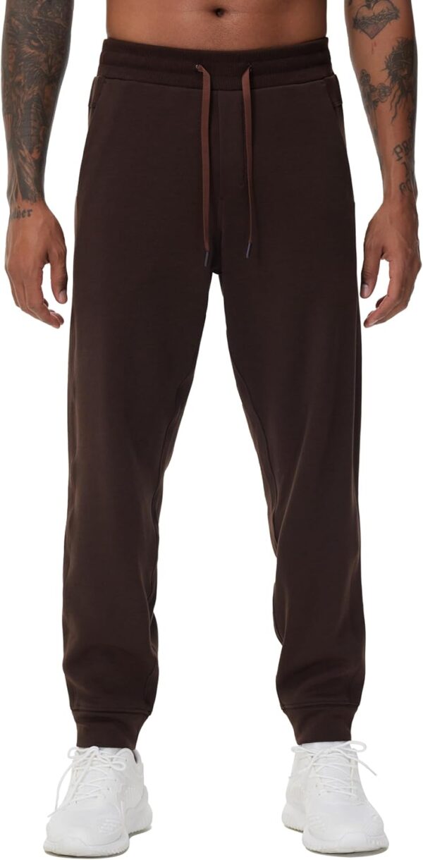 THE GYM PEOPLE Mens' Fleece Joggers Pants with Deep Pockets in Loose-fit Style - Image 2