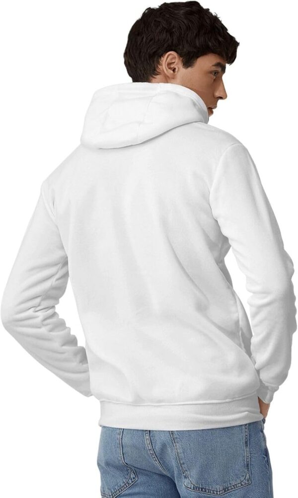 Men'S Sports And Leisure Drawstring Hoodie Classic Long Sleeved Pullover - Image 8