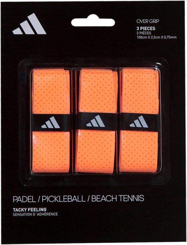 adidas Overgrips Tacky Feeling Perforados 3u Naranja