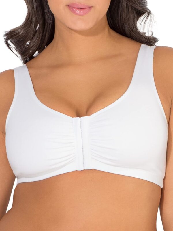 Fruit of the Loom Women's Front Closure Cotton Bra - Image 4