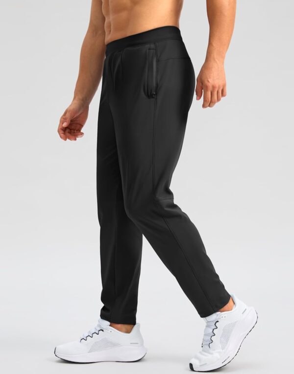 G Gradual 30"/32"/34" Inseam Tall Mens Sweatpants with Zipper Pockets Stretch Golf Workout Pants for Men Casual Athletic - Image 2