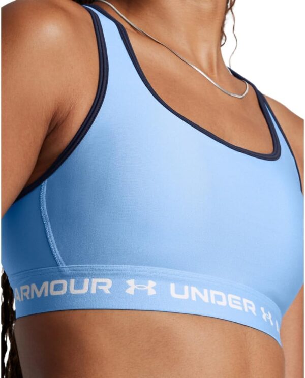 Under Armour Women's Crossback Mid Impact Sports Bra - Image 7