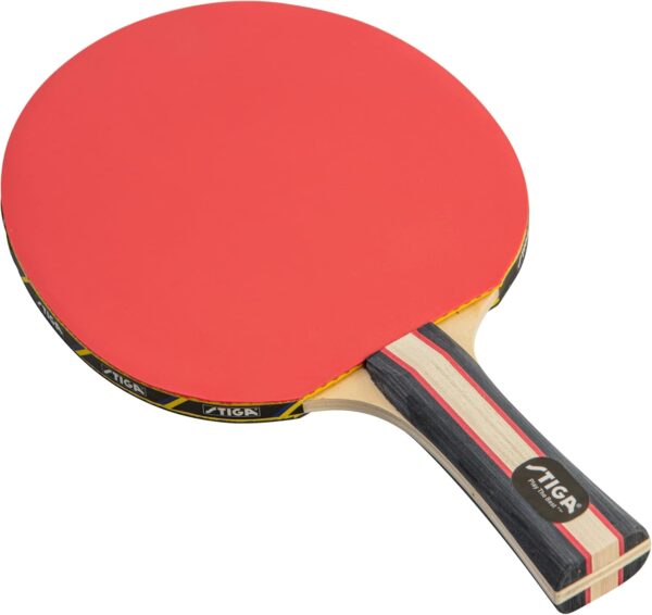 STIGA Performance 2 or 4 Player Table Tennis Set – USATT Approved Rackets and 3-Star Balls – 5-Ply Blade & Flared Handle – Perfect for Skill Development - Image 15