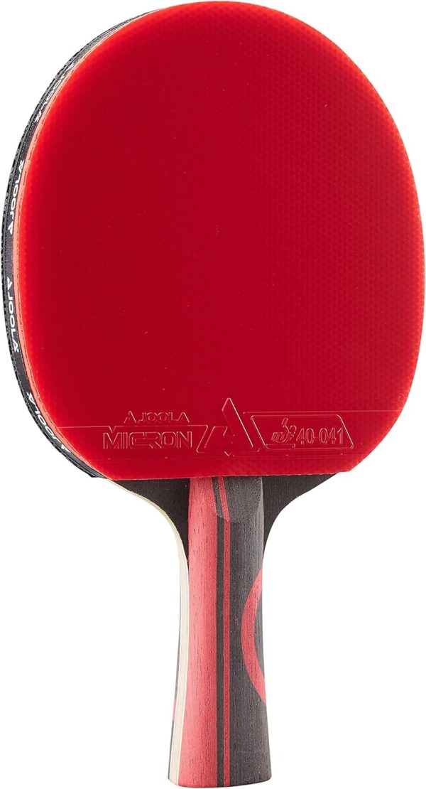 JOOLA Infinity Edge - Tournament Performance Ping Pong Paddle w/ Carbon Pro Technology - Black Rubber on Both Sides - Competition Ready - Table Tennis Racket for Advanced Training - Designed for Speed