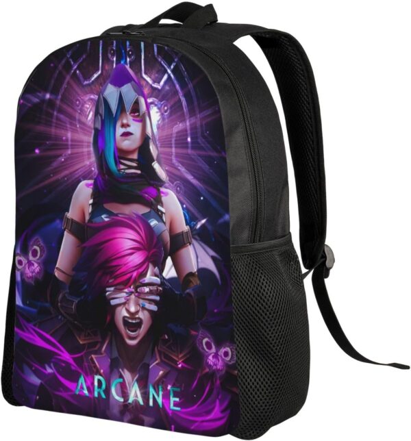 Arcane Backpack, Anime Leisure Travel Sports Backpack, Lightweight And Large Capacity - Image 2