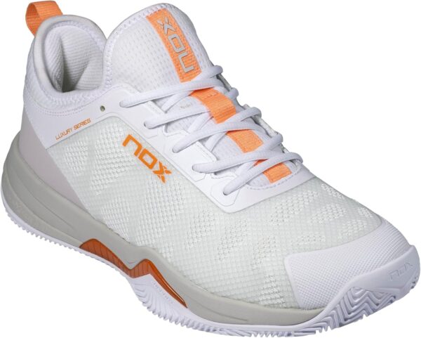 NOX NERBO 2023 Unisex Padel Shoes for Men & Women - Clinically Endorsed Padel Shoes Men, Lab Certified, Enhanced Stability with Lateral Support Padel Shoes Women, AGG Technology, Ortholite Comfort - Image 4