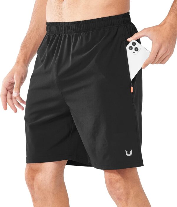 NORTHYARD Men's Athletic Running Shorts Quick Dry Workout Shorts Lightweight Sports Gym Basketball Short Hiking - Image 3