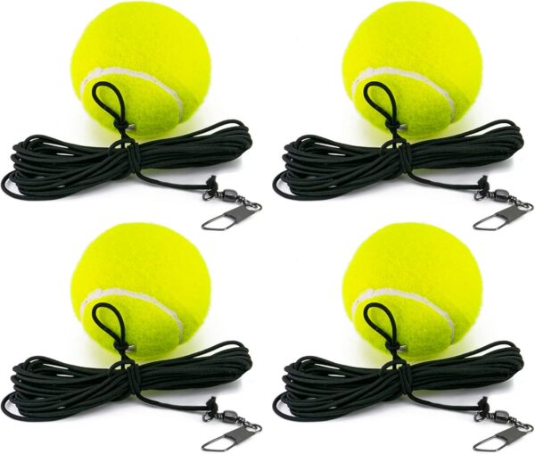 Tennis Training Ball with String,Tennis Trainer Balls Self Practice Trainer Tool, Tennis Ball Training Equipment for Rebound Baseboard Self Tennis Training Tool