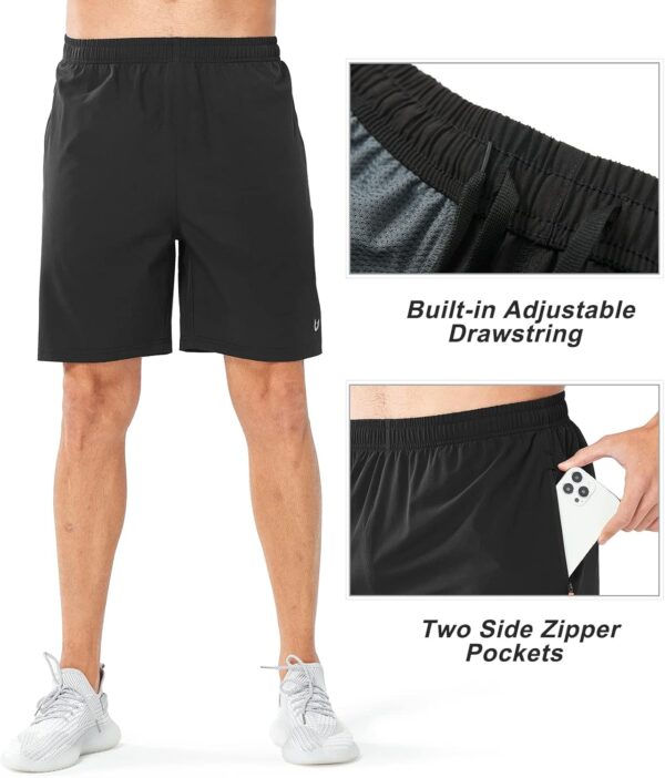 NORTHYARD Men's Athletic Running Shorts Quick Dry Workout Shorts Lightweight Sports Gym Basketball Short Hiking - Image 4