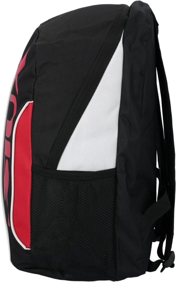 SIUX FUSION BLACK RED Padel Backpack I Compact I Practical I Lightweight I Ideal for Storing Padel Gear - Image 4