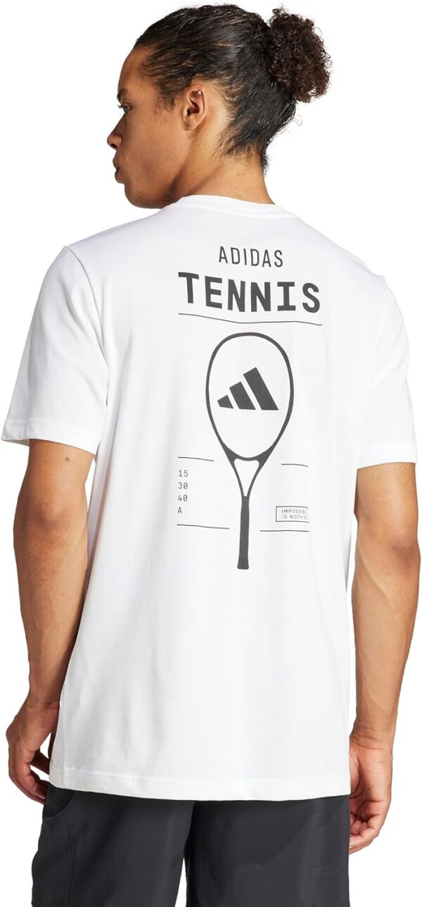 adidas Men's Tennis Graphic T-Shirt - Image 4