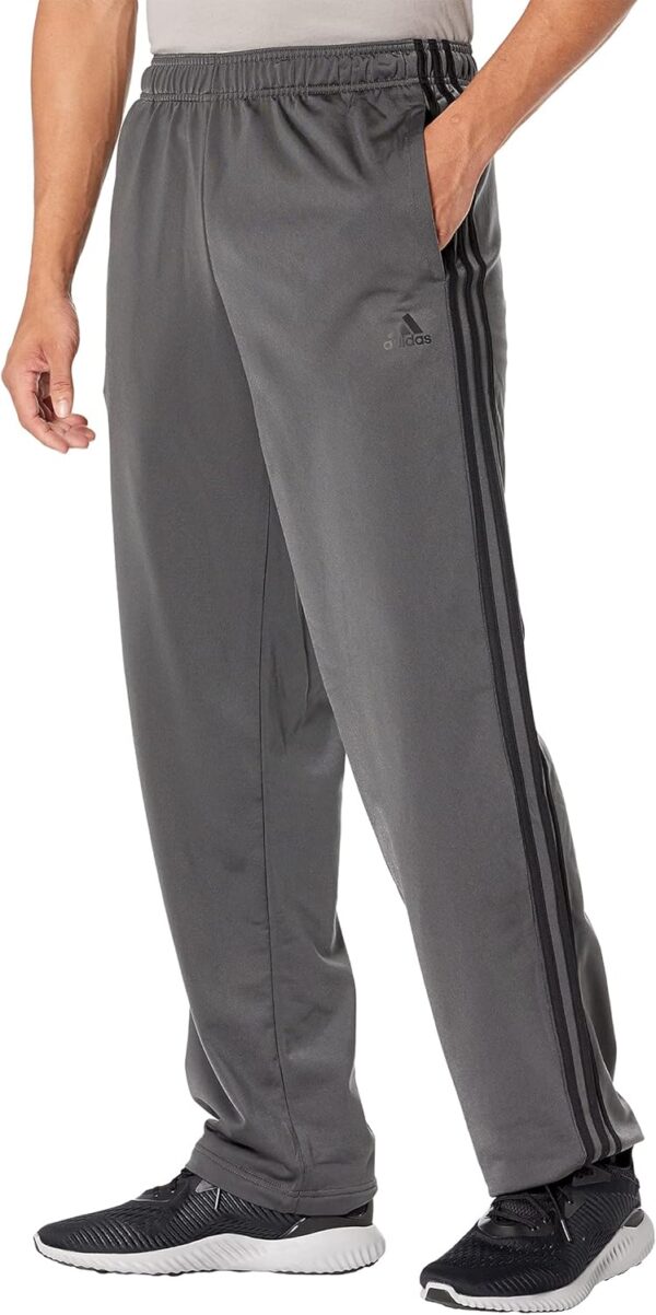 adidas Men's Essentials Warm-up Open Hem 3-stripes Tracksuit Pants