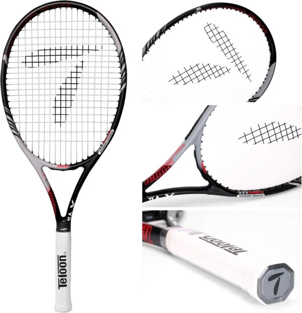 Teloon Tennis Rackets for Adults 2 pcs Recreational -27 inch Tennis Racquet for Men and Women College Students Beginner Tennis Racket.… - Image 2