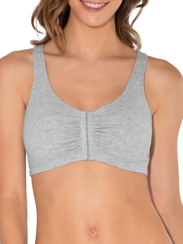 Fruit of the Loom Women's Front Close Builtup Sports Bra - Image 2