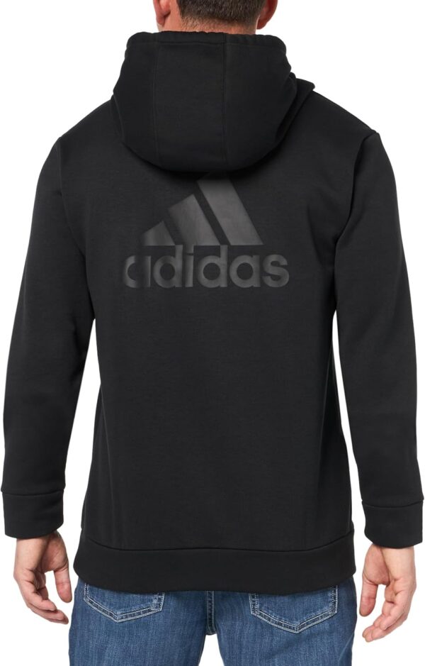 adidas Men's Badge of Sport Fleece Hoodie - Image 2