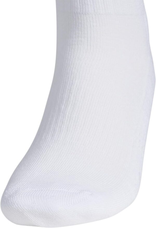 adidas Men's Athletic Cushioned Quarter Socks with Arch Compression (6 Pairs) - Image 4