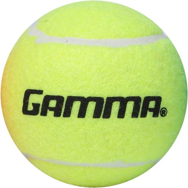 Gamma Bag of Pressureless Tennis Balls - Sturdy & Reuseable Mesh Bag with Drawstring for Easy Transport - Bag-O-Balls (12-Pack of Balls, Yellow)