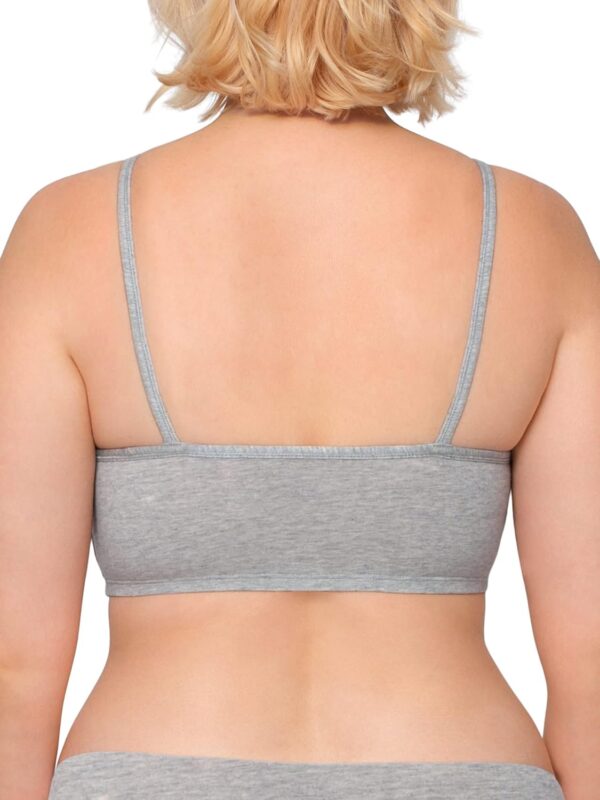 Fruit of the Loom Women's Spaghetti Strap Cotton Pull Over 3 Pack Sports Bra - Image 4