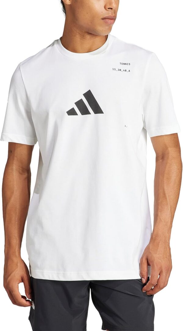 adidas Men's Tennis Graphic T-Shirt - Image 3