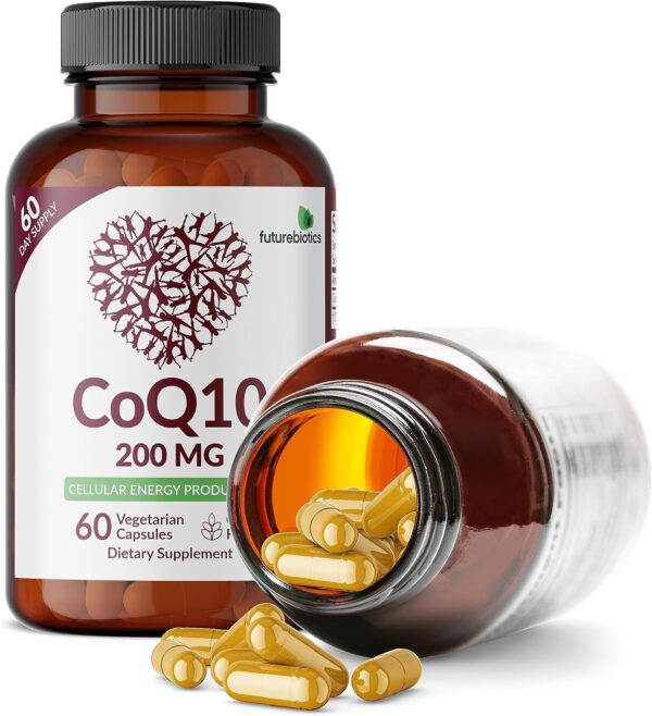 Futurebiotics CoQ10 200 MG Cellular Energy Production, 60 Vegetarian Capsules - Image 4