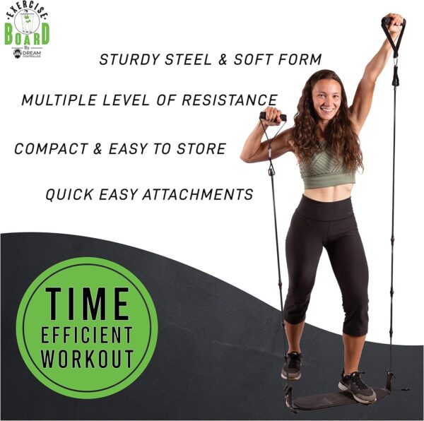 Home Workout Equipment for Women. Home Gym Equipment. Home Exercise Equipment Women. Portable Workout Home. Total Body Workout. Travel Gym. Crossfit Equipment. Home Fitness Equipment | EXERCISE BOARD. - Image 2