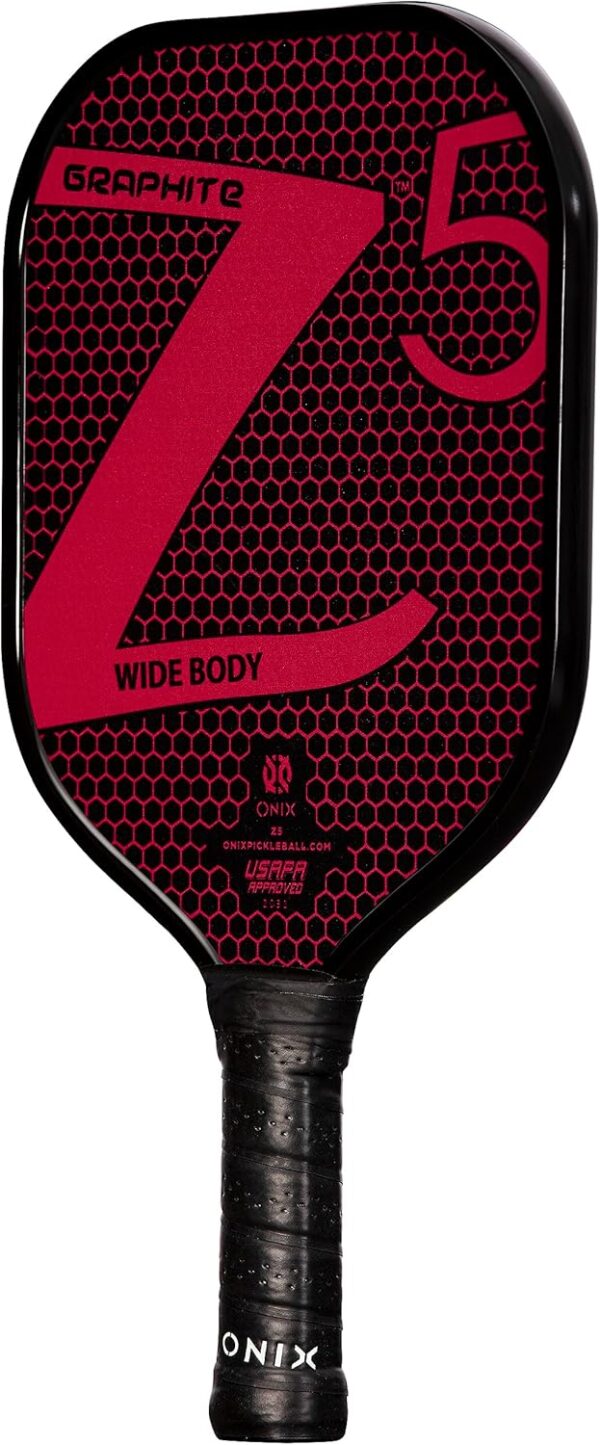 ONIX Graphite MOD Z5 Graphite Carbon Fiber Pickleball Paddles with Cushion Comfort Pickleball Paddle Grip - Image 9