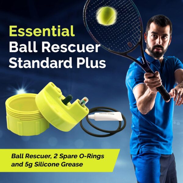 Tennis Ball Pressurizer – Converts Compatible Tennis Ball Container into a 30 psi Ball Pressurizer & Extends Ball Life (Pump & Container not Included in Standard and Standard Plus) - Image 7