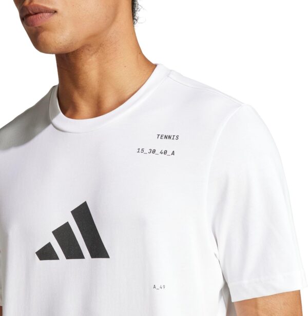 adidas Men's Tennis Graphic T-Shirt - Image 6