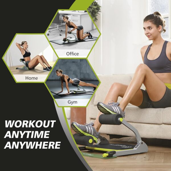 WONDER CORE Smart, Ab Workout Equipment, Sit Up Machine & Exercise Equipment, Ab Crunch Machine for Stomach Workout, Ab Core Trainer Abdominal Machine, Fitness Equipment for Home Gym - Image 7