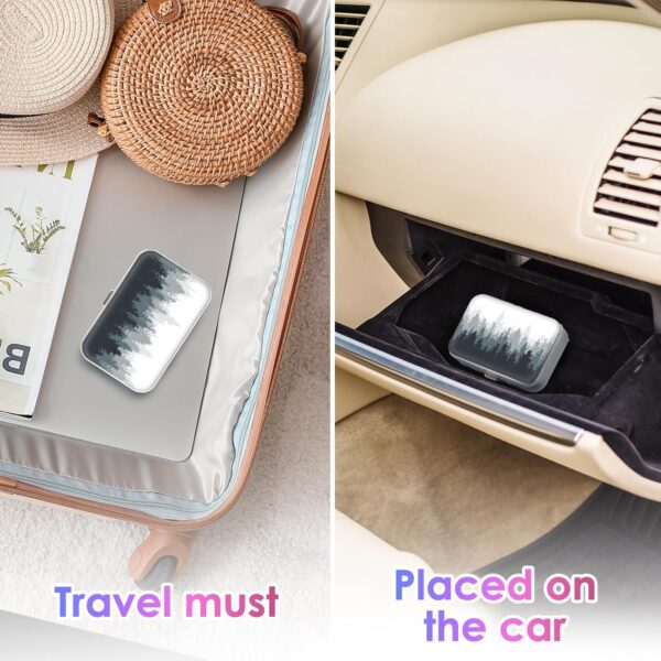 Dental Floss Portable Case, Easy to Store Floss Picks of Various Sizes, Portable Dental Floss Dispenser is Perfect for Travelling, Hotels, Dinners, Appointments.Ink Tree - Image 7