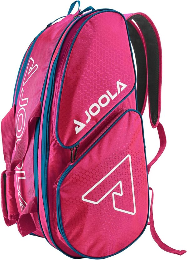 JOOLA Tour Elite Pro Pickleball Bag – Backpack & Duffle Bag for Paddles & Pickleball Accessories – Thermal Insulated Pockets Hold 4+ Paddles - Includes Fence Hook