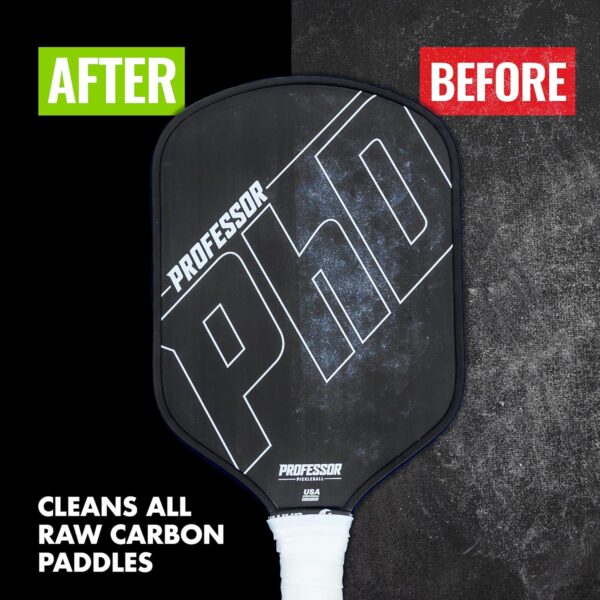 Carbon Cleaner, Premium Pickleball Paddle Eraser for Raw Carbon Fiber Paddles, Effortless Residue Removal, Quick & Effective, Eliminates Ball Residue, Dirt, Scratches - Image 2