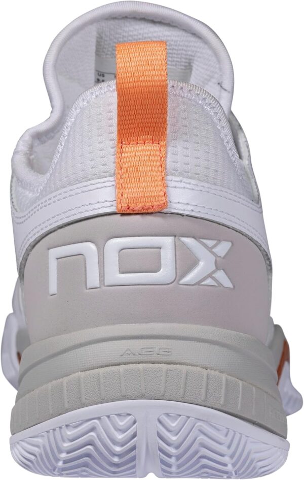 NOX NERBO 2023 Unisex Padel Shoes for Men & Women - Clinically Endorsed Padel Shoes Men, Lab Certified, Enhanced Stability with Lateral Support Padel Shoes Women, AGG Technology, Ortholite Comfort - Image 8