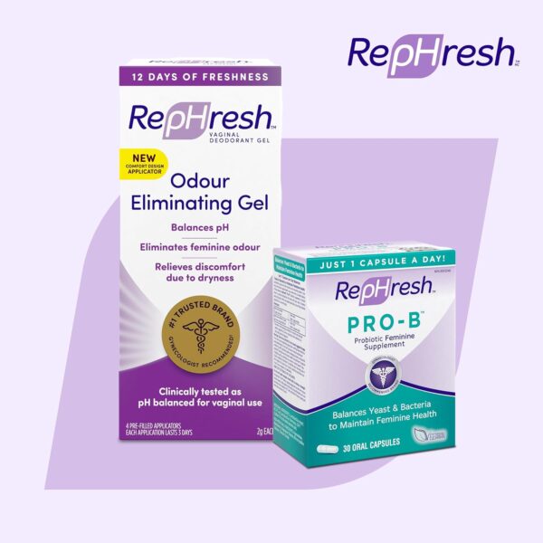 Rephresh Pro-B Probiotic Supplement for Women, 30 Oral Capsules - Image 8