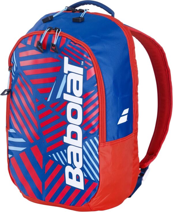 Babolat Jr Tennis Backpack (White/Blue/Red)