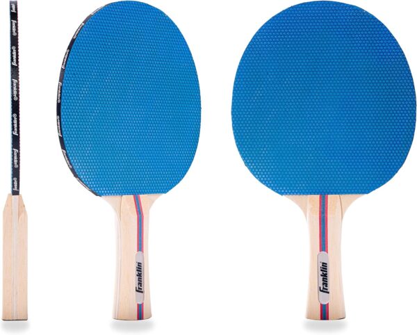 Franklin Sports Ping Pong Paddle Set with Balls - 2 Player & 4 Player Table Tennis Paddle Kit - Full Ping Pong Starter Kit - Image 6